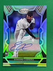 Edward Cabrera [Autograph] #5 Baseball Cards 2022 Panini Chronicles Certified Prices