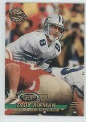 Troy Aikman Football Cards 1993 Stadium Club Teams Super Bowl Prices