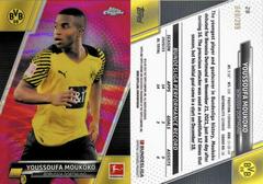 Youssoufa Moukoko [Magenta Wave] Soccer Cards 2021 Topps Chrome Bundesliga Prices