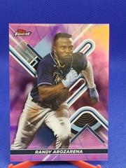 Randy Arozarena [Purple Pink Vapor] #92 Baseball Cards 2022 Topps Finest Prices