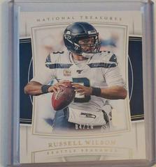 Russell Wilson [Gold] #6 Football Cards 2019 Panini National Treasures Prices