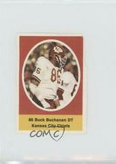 Buck Buchanan Football Cards 1972 Sunoco Stamps Prices