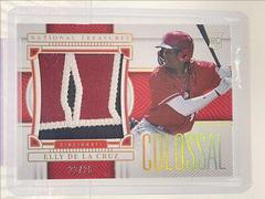 Elly De La Cruz [Gold] Baseball Cards 2023 Panini National Treasures Prices