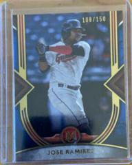 Jose Ramirez [Sapphire] #99 Baseball Cards 2022 Topps Museum Collection Prices