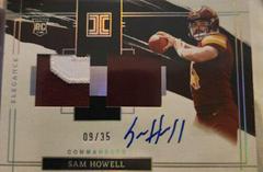 Sam Howell [Helmet Nameplate Autograph] Football Cards 2022 Panini Impeccable Prices