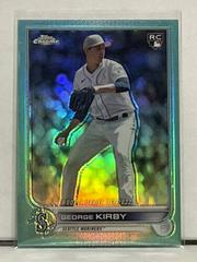 George Kirby [Aqua] #USC101 Baseball Cards 2022 Topps Chrome Update Prices