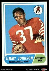 Jimmy Johnson Football Cards 1968 Topps Prices