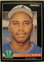 Cliff Floyd Baseball Cards 1992 Pinnacle Prices