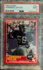 Lawrence Taylor Football Cards 1989 Panini Score Prices