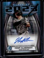 Kemp Alderman #23A-KA Baseball Cards 2023 Bowman Draft Class of Autographs Prices