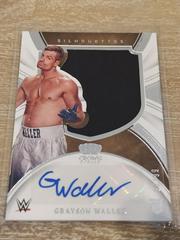 Grayson Waller Wrestling Cards 2022 Panini Chronicles WWE Crown Royale Silhouettes Autographs Prices