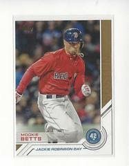 Mookie Betts [Red] #JRD-3 Baseball Cards 2017 Topps Jackie Robinson Day Prices