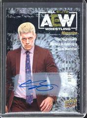 Cody Rhodes [Pyro Autograph] Wrestling Cards 2021 Upper Deck AEW Prices