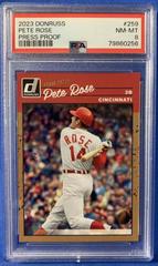 Pete Rose [Press Proof] #259 Baseball Cards 2023 Panini Donruss Prices