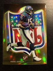 Andre Johnson [Gold Refractor] #54 Football Cards 2003 Topps Pristine Prices