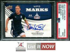 Abby Wambach Soccer Cards 2010 Upper Deck WPS Marks Prices