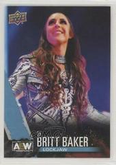 Dr. Britt Baker [Finisher] #11 Wrestling Cards 2021 Upper Deck AEW Prices