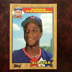Darryl Strawberry [All Star] Baseball Cards 1987 Topps Tiffany Prices