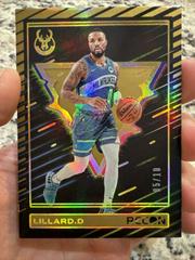 Damian Lillard [Gold] #143 Basketball Cards 2023 Panini Recon Prices
