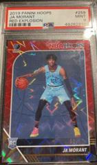 Ja Morant [Red Explosion] #259 Basketball Cards 2019 Panini Hoops Prices