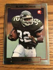 Blair Thomas #15 Football Cards 1990 Action Packed Rookie Update Prices