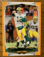 Aaron Rodgers [Orange] #172 Football Cards 2014 Topps Prices