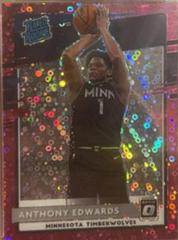 Anthony Edwards [Fast Break Pink] #151 Basketball Cards 2020 Panini Donruss Optic Prices