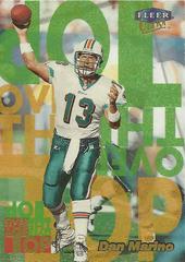 Dan Marino Football Cards 1999 Ultra Over the Top Prices