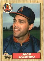 Jack Lazorko #62T Baseball Cards 1987 Topps Traded Tiffany Prices