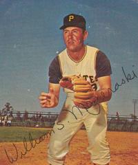 Bill Mazeroski Baseball Cards 1965 Kahn's Wieners Prices