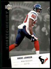 Andre Johnson #41 Football Cards 2006 Upper Deck Rookie Debut Prices