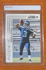 Russell Wilson [Running With Football] #372 Football Cards 2012 Panini Score Prices