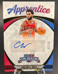 Coby White [Gold] #APP-COB Basketball Cards 2021 Panini Chronicles Apprentice Signatures Prices