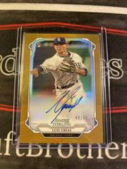 Luis Urias [Gold Refractor] Baseball Cards 2019 Bowman Sterling Rookie Autographs Prices