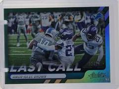 Amon Ra St. Brown [Spectrum Green] #LC-1 Football Cards 2022 Panini Absolute Last Call Prices