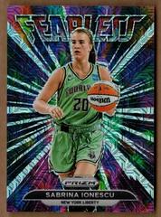Sabrina Ionescu [Mojo] Basketball Cards 2022 Panini Prizm WNBA Fearless Prices