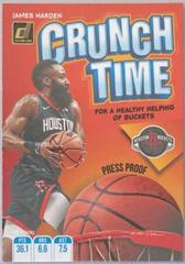 James Harden [Press Proof] Basketball Cards 2019 Panini Donruss Crunch Time Prices