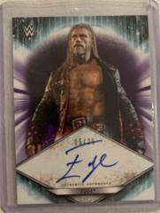 Edge [Blue] Wrestling Cards 2021 Topps WWE Autographs Prices
