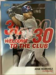 Jose Ramirez [Blue] #WC-19 Baseball Cards 2023 Topps Welcome to the Club Prices