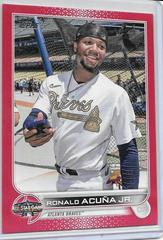 Ronald Acuna Jr. [Red] #ASG-17 Baseball Cards 2022 Topps Update All Star Game Prices