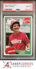 Larry Bowa #2 Baseball Cards 1981 Coca Cola Prices