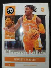 Kennedy Chandler [Black] Basketball Cards 2022 Panini Chronicles Draft Picks Prices