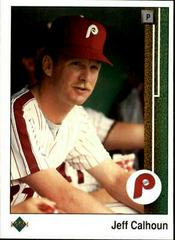 Jeff Calhoun #33 Baseball Cards 1989 Upper Deck Prices