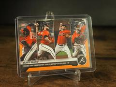 Atlanta Braves [Orange] Baseball Cards 2021 Topps Now Prices