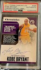 Kobe Bryant [Purple] #CA-KBR Basketball Cards 2017 Panini Chronicles Autographs Prices