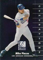 Mike Piazza #121 Baseball Cards 1998 Donruss Elite Prices