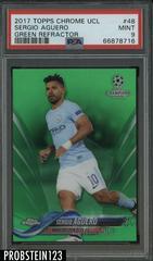 Sergio Rico [Green Refractor] Soccer Cards 2017 Topps Chrome UEFA Champions League Prices