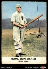 Home Run Baker #21 Baseball Cards 1961 Golden Press Prices
