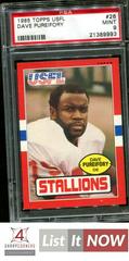 Dave Pureifory Football Cards 1985 Topps USFL Prices