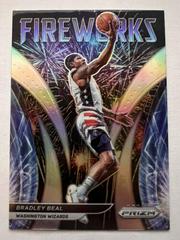 Bradley Beal [Silver Prizm] Basketball Cards 2021 Panini Prizm Fireworks Prices